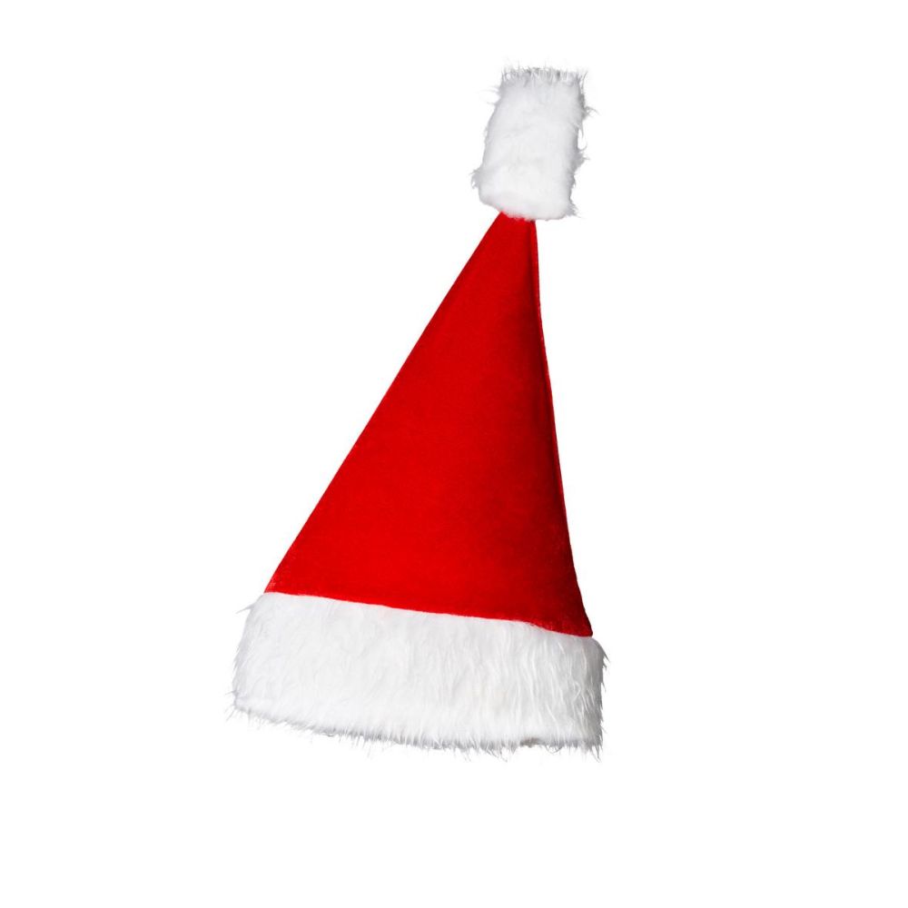 Atixo - Christmas Kostüm Hut - Rot/Weiß